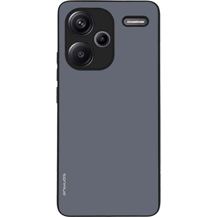 Husa telefon Sonique Colorbloc Series, pentru Xiaomi Redmi Note 13 Pro Plus 5G, silicon, antiderapant, albastru-navy
