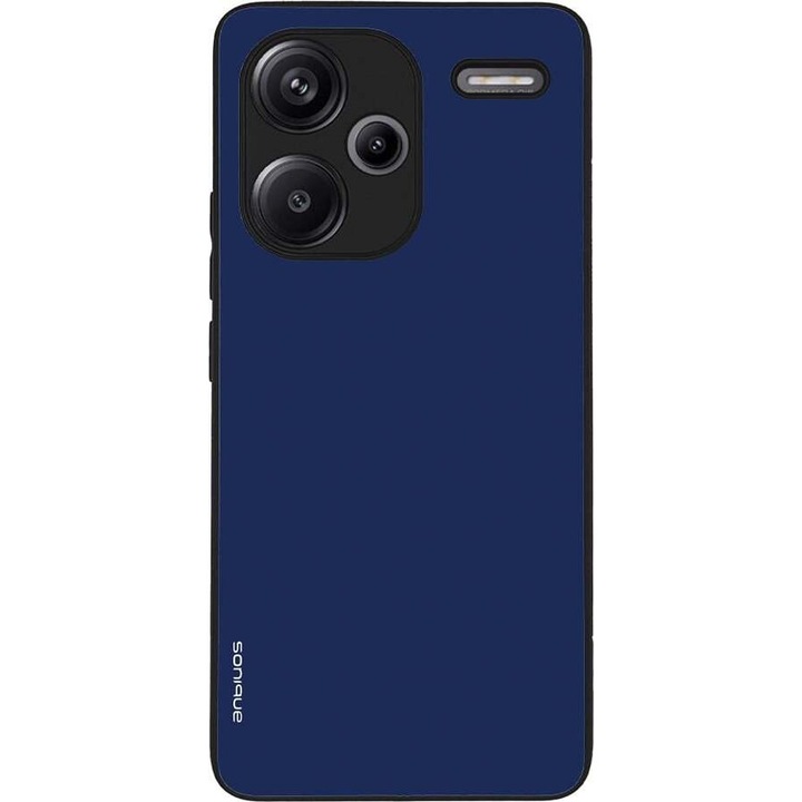 Husa telefon Sonique Colorbloc Series, pentru Xiaomi Redmi Note 13 Pro Plus 5G, silicon, antiderapant, albastra
