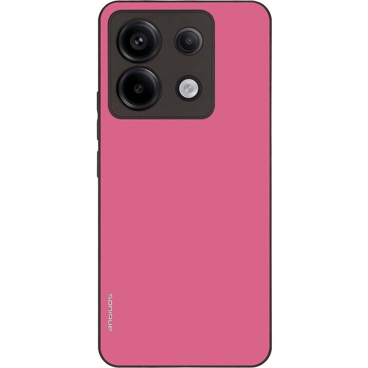 Husa telefon Sonique Colorbloc Series, roz, pentru Xiaomi Redmi Note 13 Pro 5G / Poco X6 5G, silicon, design modern