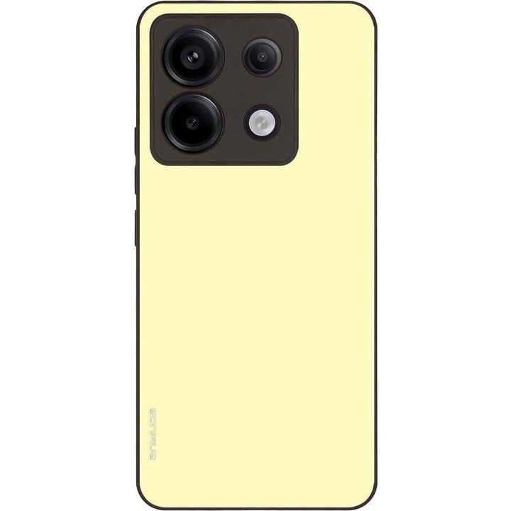 Husa telefon Sonique Colorbloc Series, galben, pentru Xiaomi Redmi Note 13 Pro 5G / Poco X6 5G, silicon, design modern