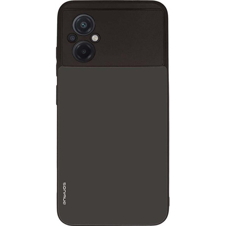 Husa telefon Sonique ColorBloc Series, Carbon, antisoc, pentru Xiaomi Poco M5