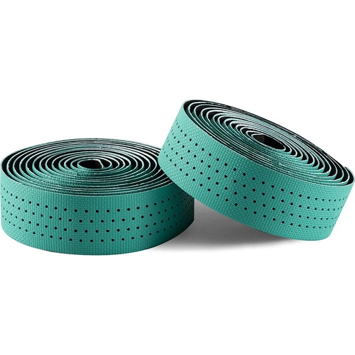 Banda ghidon Rockbros, silicon perforat, set 2 bucati, verde, 3cm x 220cm