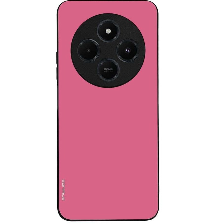 Husa telefon Sonique ColorBloc Series, roz, pentru Xiaomi Redmi 14C 4G / Poco C75 4G / Redmi A4 5G, silicon, antisoc