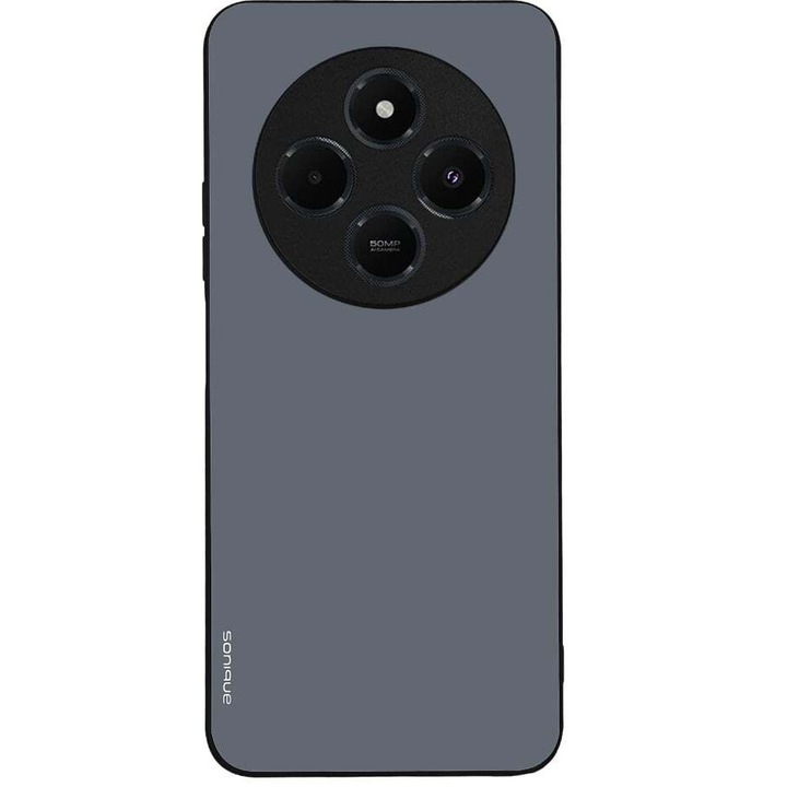 Husa telefon Sonique ColorBloc Series, design Carbon, antiderapant, protectie impotriva zgarieturilor, albastru/negru, pentru Xiaomi Redmi 14C 4G / Poco C75 4G / Redmi A4 5G