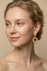 Emily Westwood, Cercei drop placati cu aur de 18K, Auriu