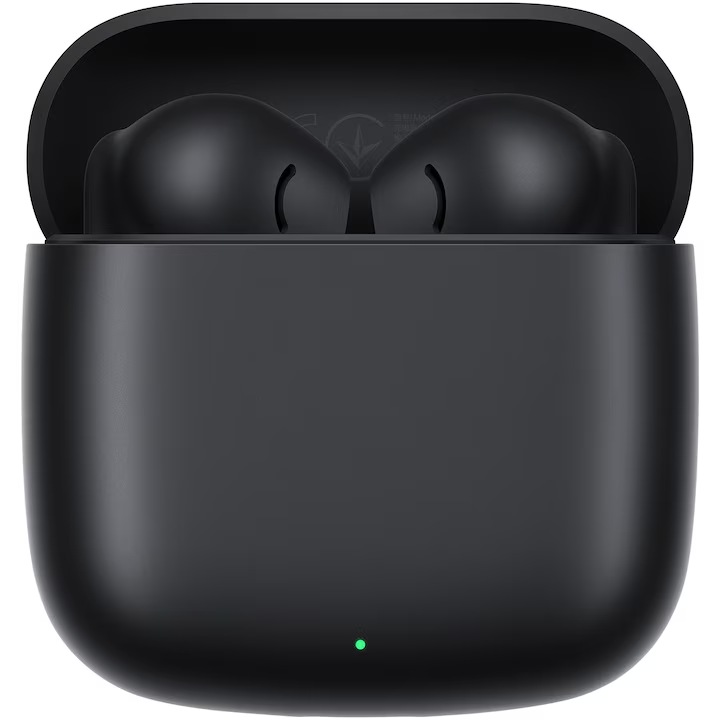 Casti Bluetooth fara fir, timp de incarcare 60 de minute, durata 9 ore, negru