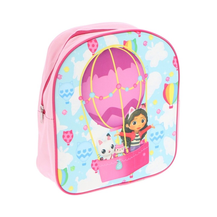 Gabby's Dollhouse Hot Air Balloon Rucsac 3D, geanta 30 cm