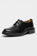 CALVIN KLEIN, Кожени обувки Derby, Черен