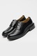 CALVIN KLEIN, Кожени обувки Derby, Черен