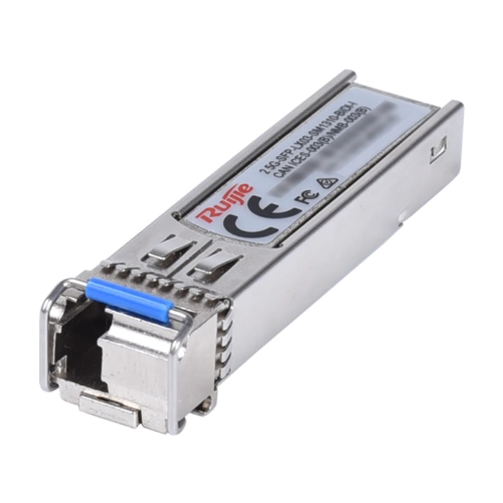 Modul SFP 2.5G, Bidirectional, TX 1310nm, RX 1550nm, Single-mode LC, 3 km - Ruijie LX03-SM1310