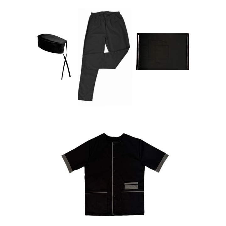 Set costum bucatar, lca imbracaminte M, bust 112 cm
