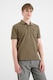 CALVIN KLEIN JEANS, Tricou polo de bumbac pique, Verde masliniu, M