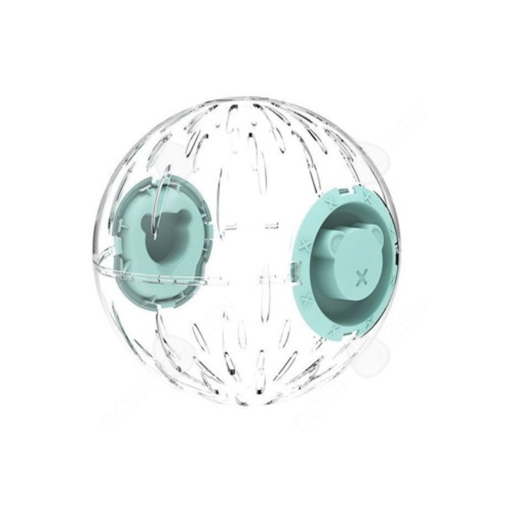 Minge de exercitiu pentru hamsteri, 15cm, plastic transparent, set pentru animale mici