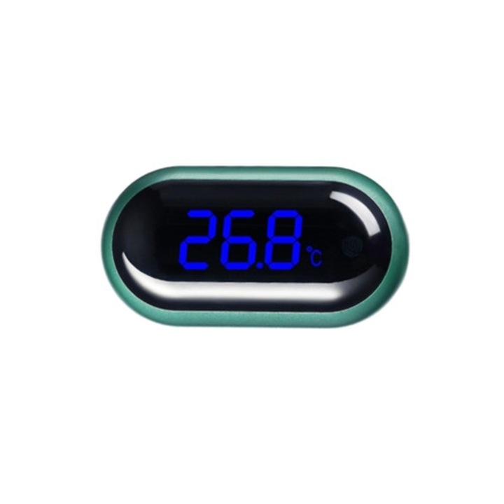 Termometru digital acvariu, display LED, fara fir, pentru terariu amphibian