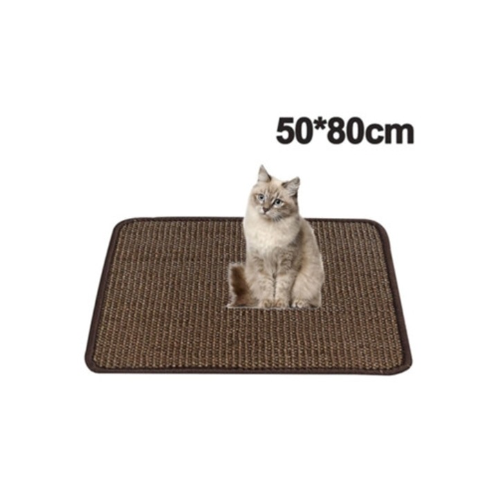 Covor de zgariat din sisal pentru pisici, set