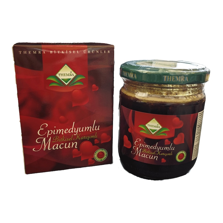 Magiun Afrodisiac Themra ORIGINAL 240g pentru El/Ea, natural, rapid, cu epimedium, miere de flori
