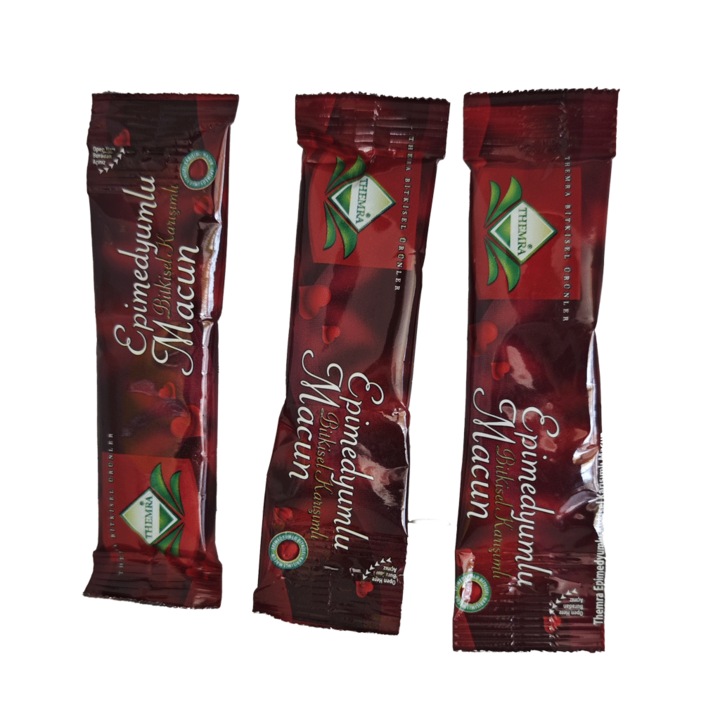 Magiun Afrodisiac Natural Themra, 3 Plicuri x 12g, Eficient pentru Libido si Potenta, Produs Turcesc