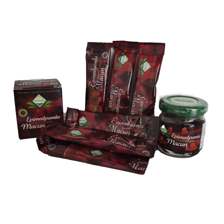 Pachet Themra Magiun, afrodisiac natural, 7 plicuri x 12g + borcan 43g cadou, pentru barbati si femei
