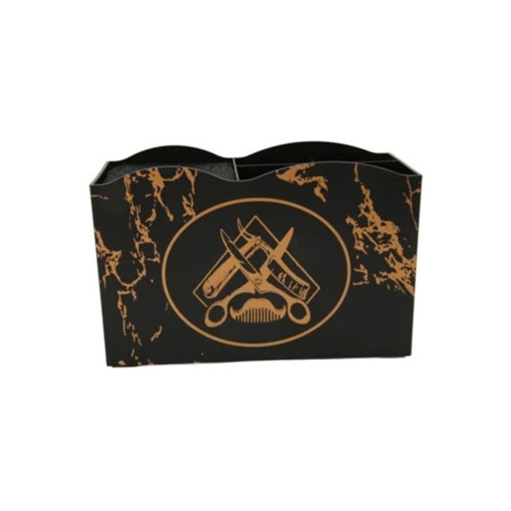 Suport pentru foarfece de frizerie vintage, accesorii tuns si vopsit, dimensiuni variate.