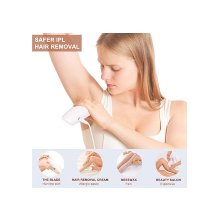 Epilator IPL Permanent si Fara Durere pentru Intregul Corp