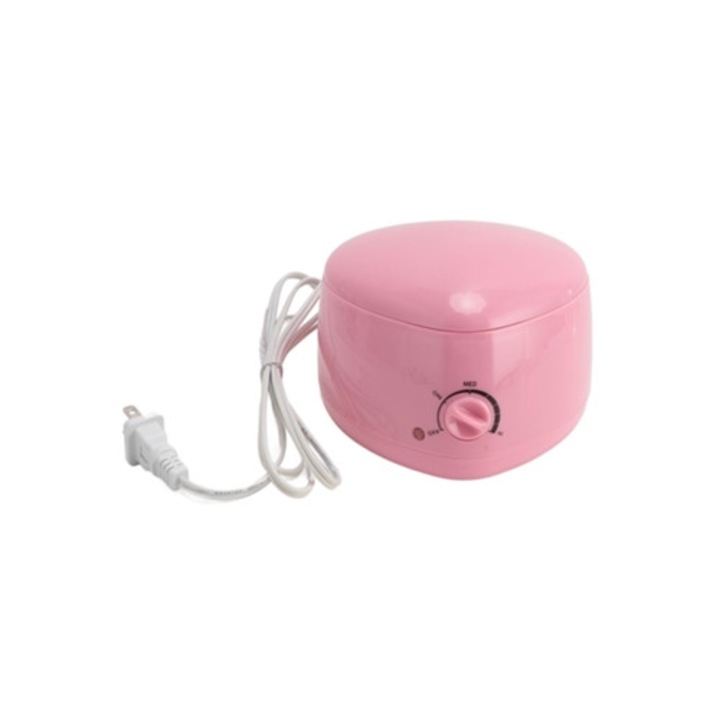 Incalzitor mini pentru ceara depilatoare cu recipient din silicon, accesorii depilare