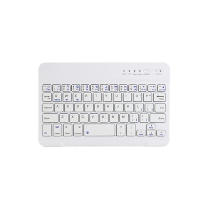 Tastatura wireless compacta, 7 inch, ultra-subtire, pentru telefon, tableta si PC