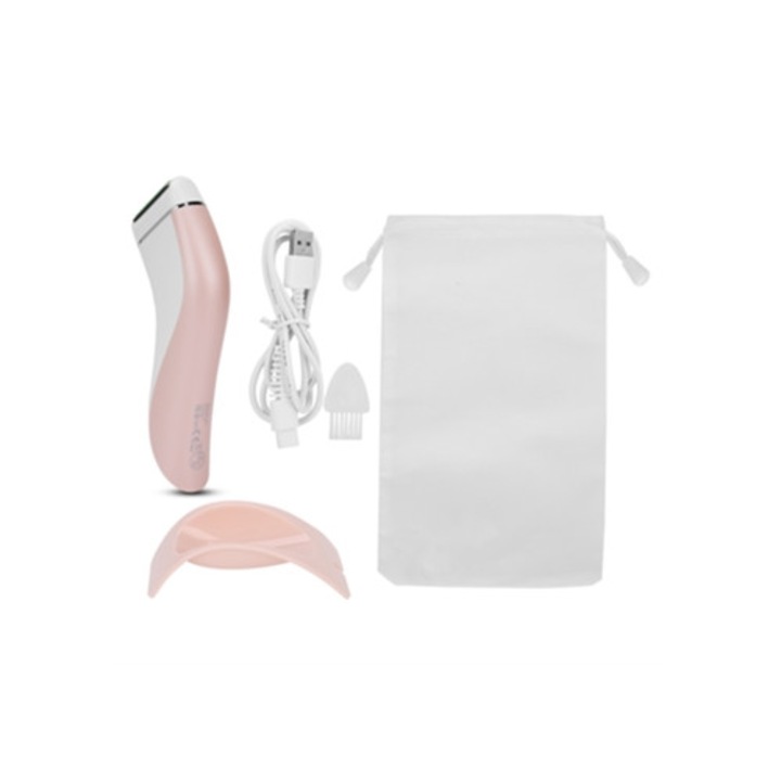 Epilator electric USB impermeabil cu suport