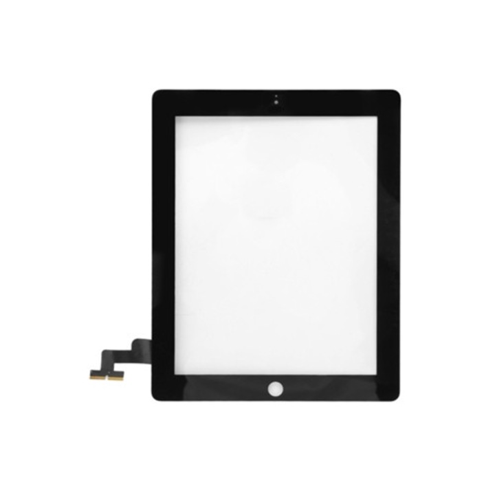 Digitizor de ecran tactil acrilic de schimb pentru tableta iOS 2, negru