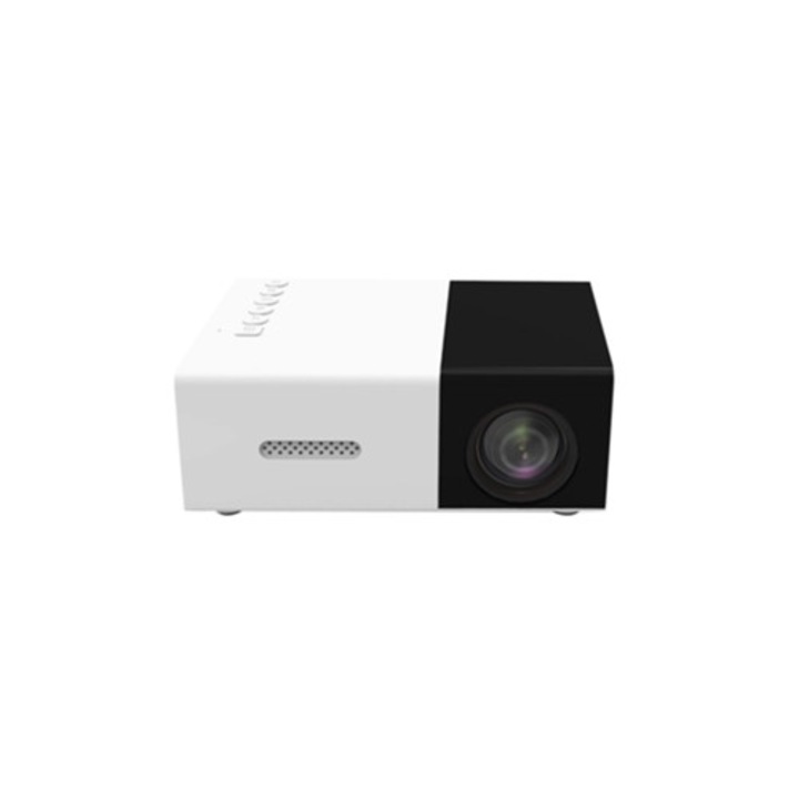 Videoproiector Mini, suport 1080p, multimedia, dimensiuni compacte