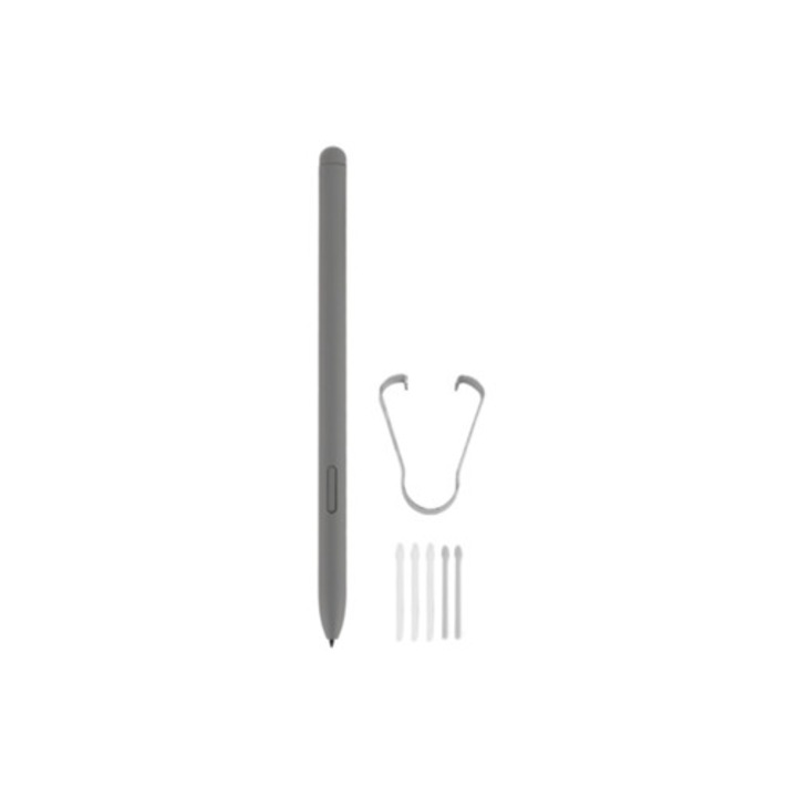 Stylus de inlocuire pentru Galaxy Tab S9 Fe, S9, S9 Fe Plus, 4096 niveluri de sensibilitate, gri