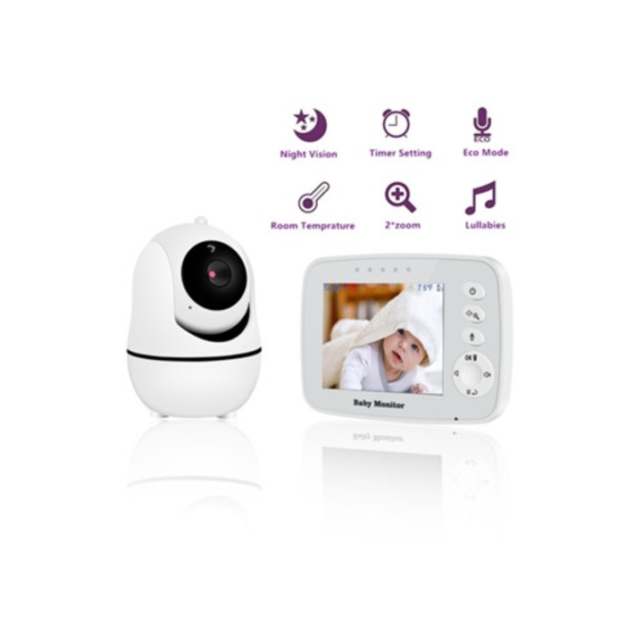 Monitor video bebelusi, Alb