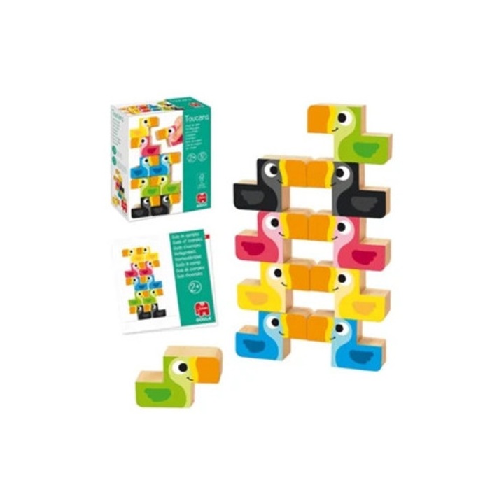 Joc de memorie Toucan, Multicolor