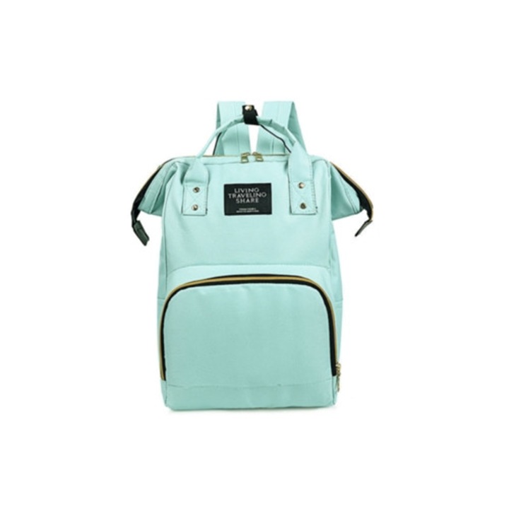 Rucsac pentru bebelusi Slowmoose, capacitate mare, impermeabil, cu interfata USB, tip maternitate
