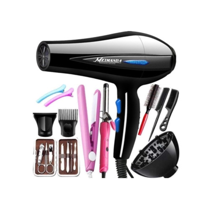 Set complet uscator de par ZXXI cu airflow puternic