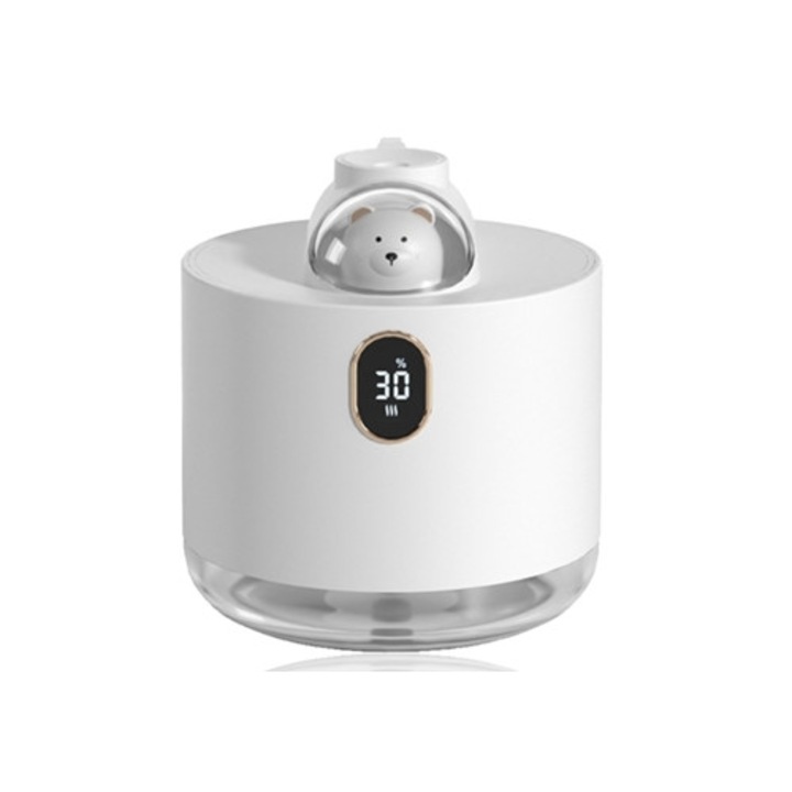 Umidificator portabil, mini umidificator cu vapori reci, lumina de noapte, USB