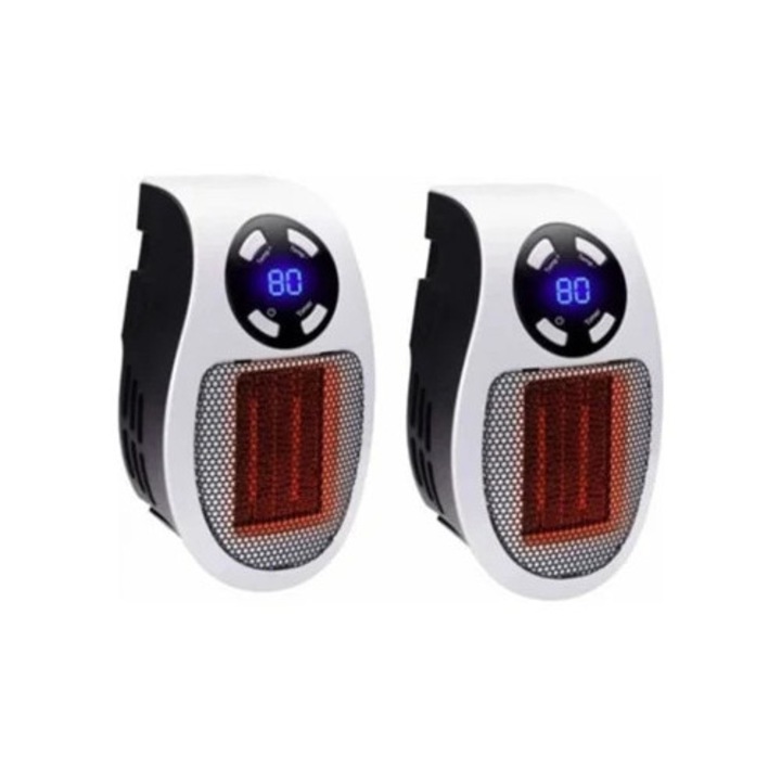 Aeroterma ceramica 500W, silentioasa, pentru acasa sau masa