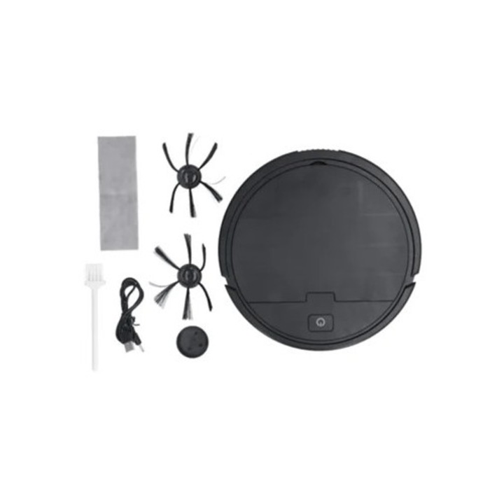 Aspirator mini USB 3 in 1 pentru acasa, cu aspiratie inteligenta si spalare, multicolor