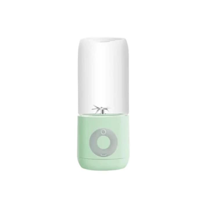 Blender portabil pentru shake-uri si smoothie-uri, mini USB reincarcabil, 6 lame, material ecologic, 300ml