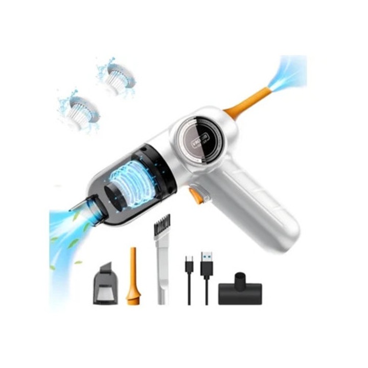 Matura rotativa cu rezervor de detergent si capete interschimbabile