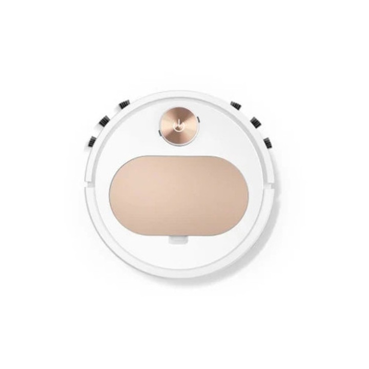 Aspirator robot cu control prin aplicatie, curatare umeda si uscata, 3000 Hma, multicolor