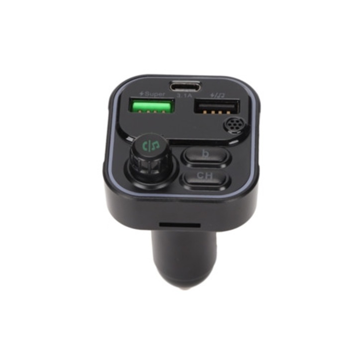 Adaptor radio Bluetooth, streaming FM, redare MP3, accesorii electronice auto