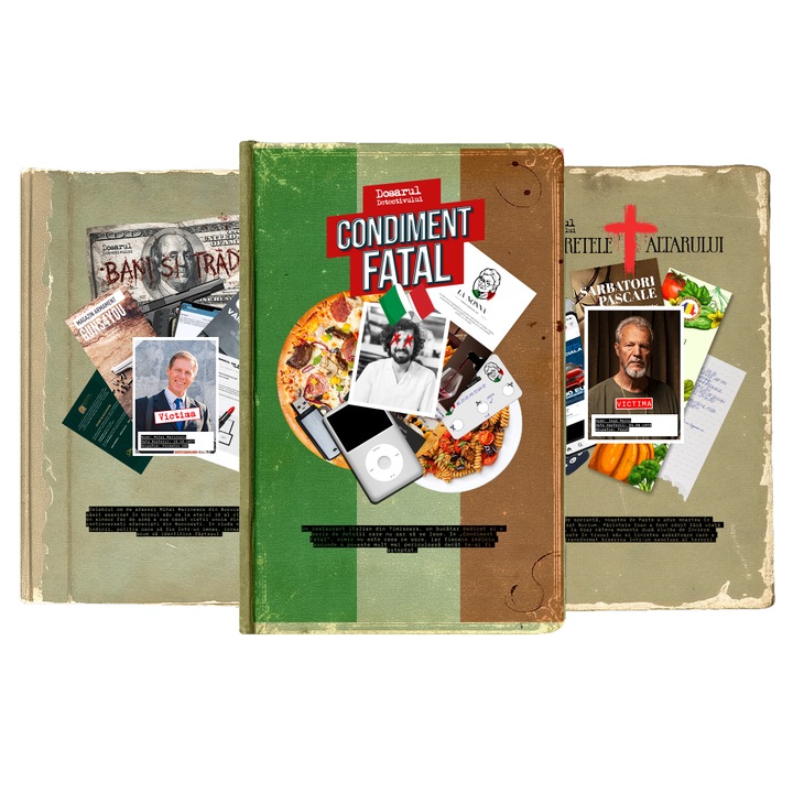 Joc de societate, Dosarul Detectivului, Starter pack: 3 cazuri de crima