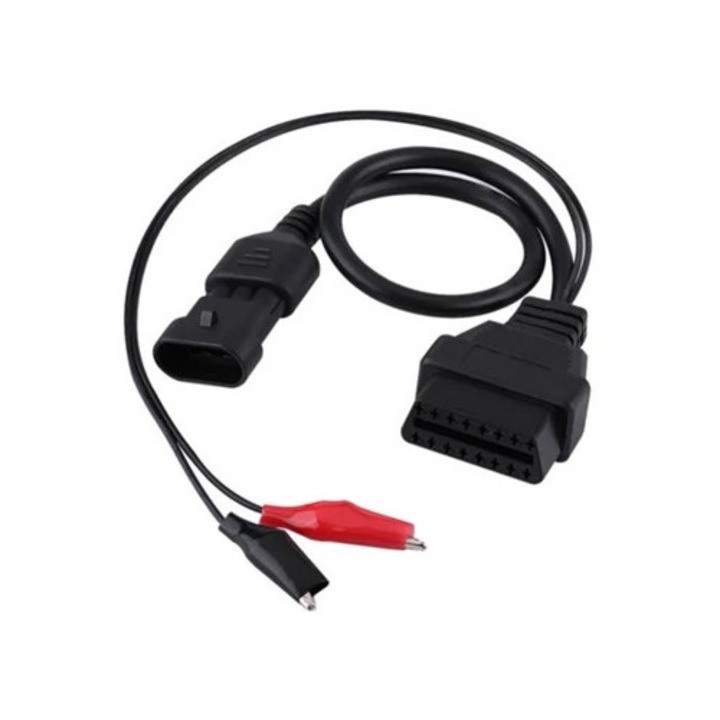 3 tűs - 16 tűs OBD2 diagnosztikai kábel Fiat Alfa Lancia modellekhez