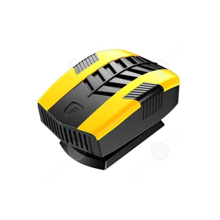 Incalzitor auto, 16x9.8x8cm, 150W, 12V, ABS, defrostare, termostat inteligent