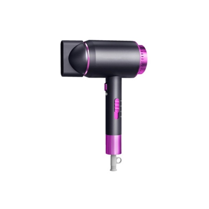 Uscator de par profesional portabil, cu ioni negativi, ajustabil, uscare rapida, multicolor