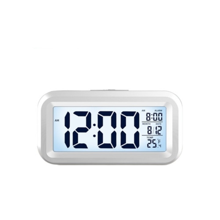 Ceas de birou electronic pentru copii, alarma mica, design special, multicolor