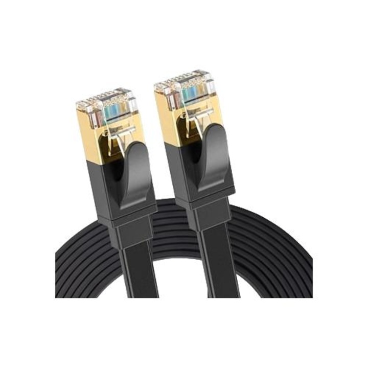 Cablu Ethernet RJ45 3m, categorie 8, 40 Gbps, 2000 MHz