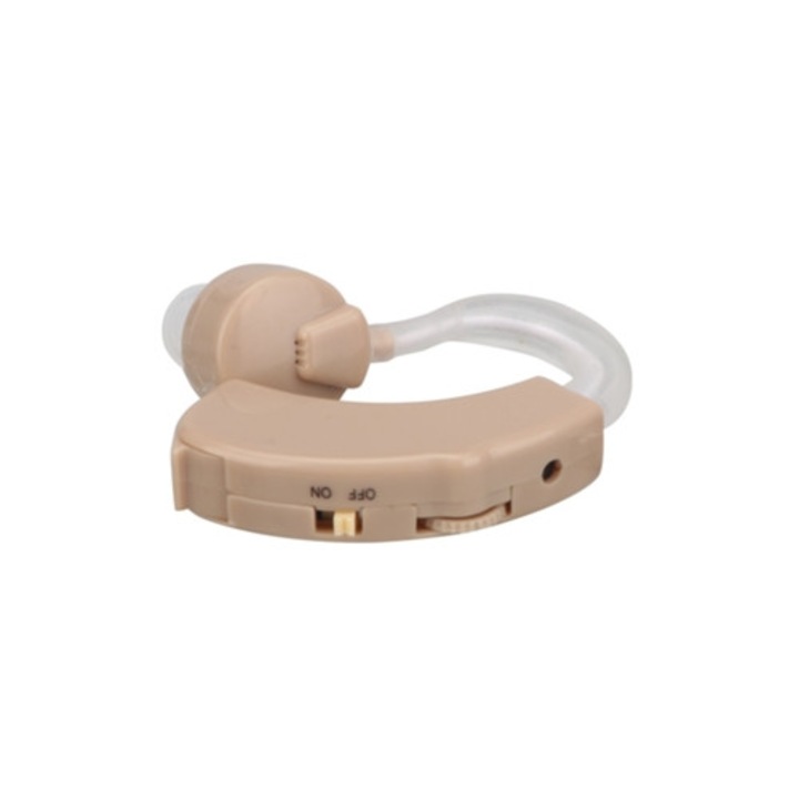 Amplificator de sunet in-ear, mini, ajustabil, pentru persoanele in varsta