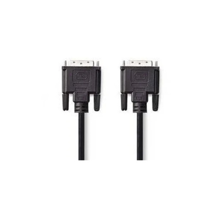 Кабел DVI DVI-D 24 пина 10.0 м черен