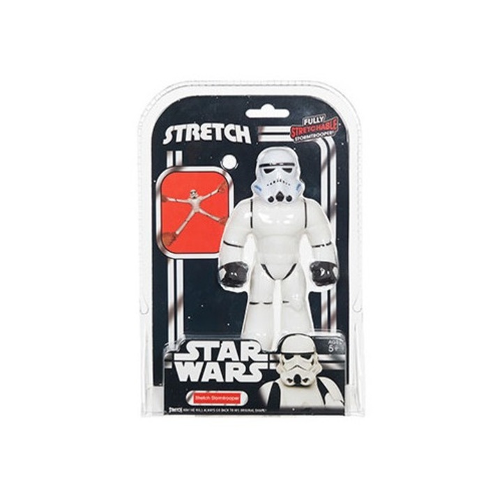 Star Wars Stormtrooper rugalmas figura 18cm, stresszoldó